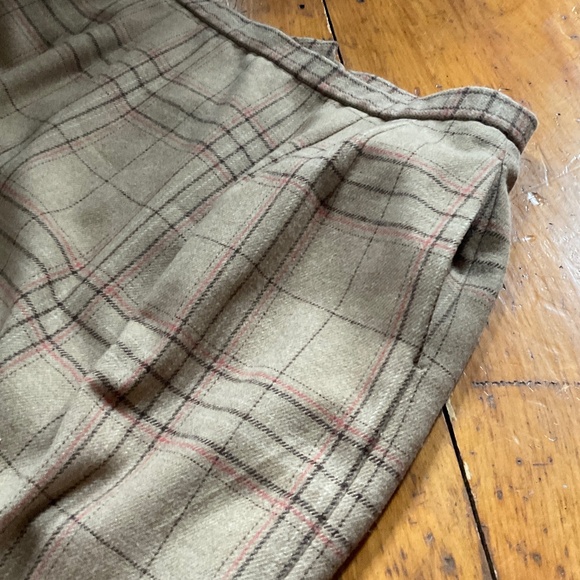 Pendleton Women's 100% Virgin Wool Plaid Maxi Skirt Size 12 Made in USA Vintage - Picture 9 of 9